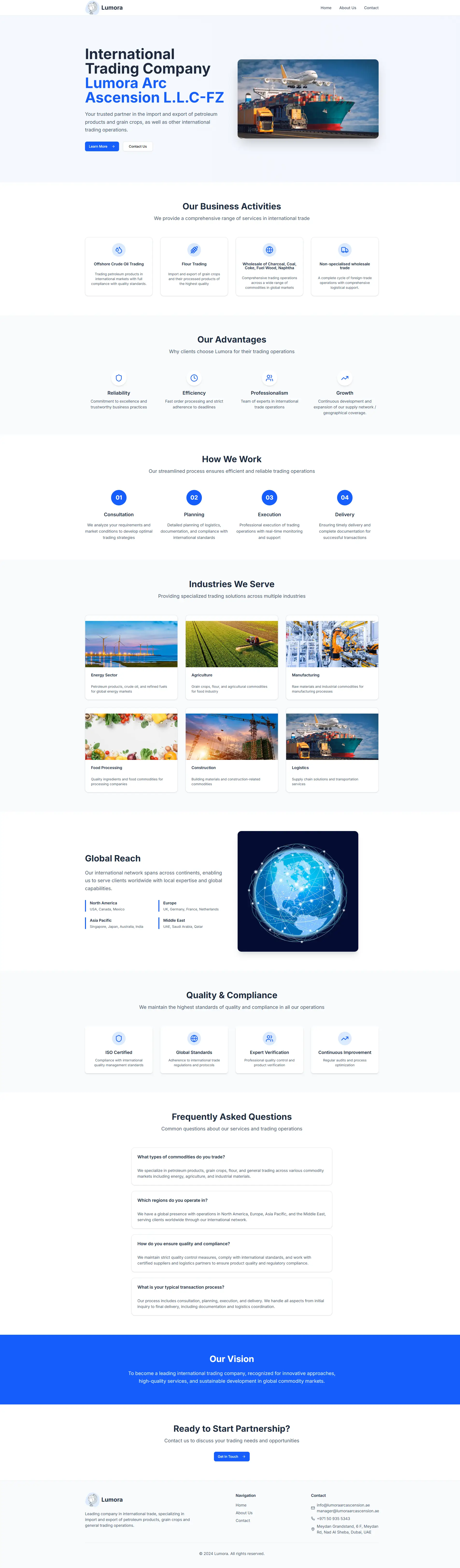 Сетка сайтов связанная одной CRM системой - превью проекта, разработка Landing Page